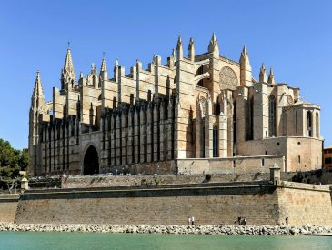 Palma Cathedral in Mallorca, Spain